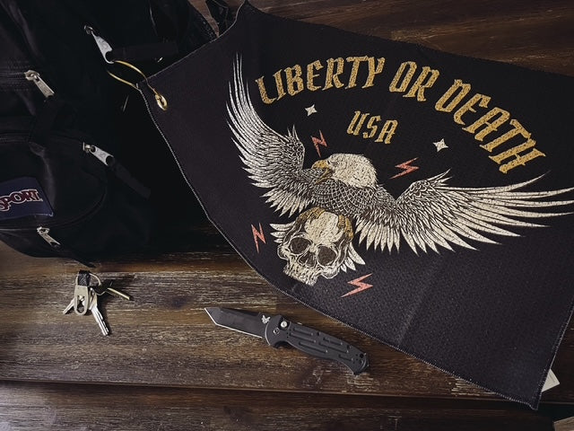 Liberty Or Death Microfiber Towel