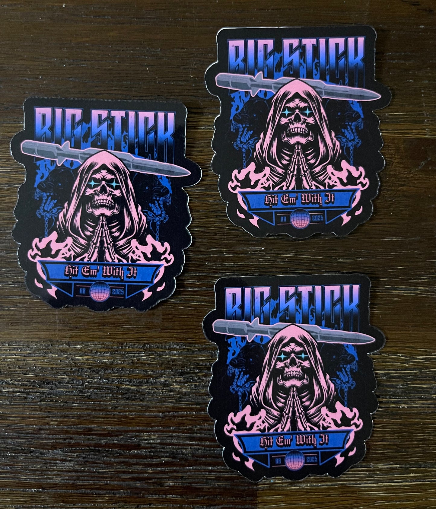Big Big Stickers (Qty 8)