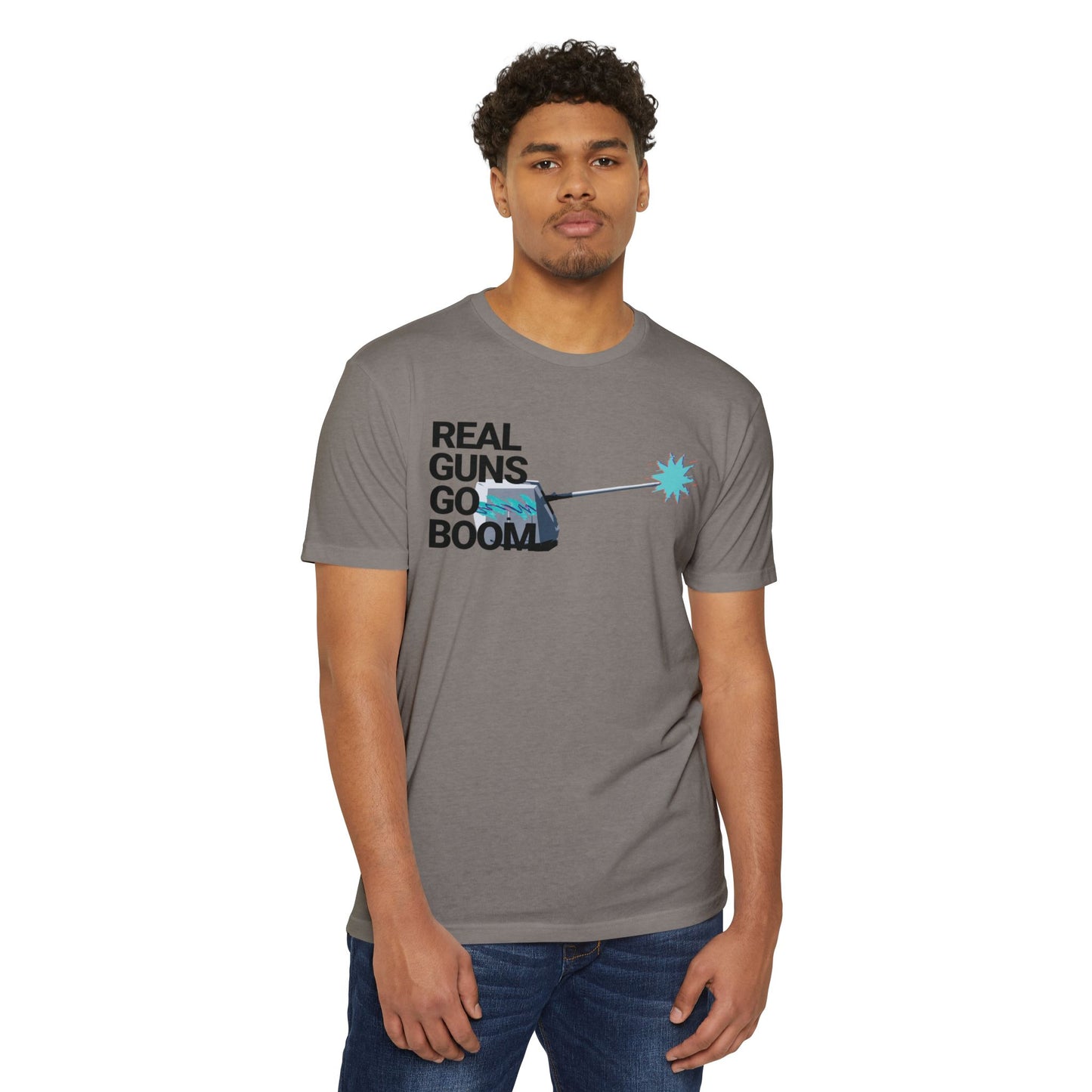 Go Boom Unisex CVC T-shirt