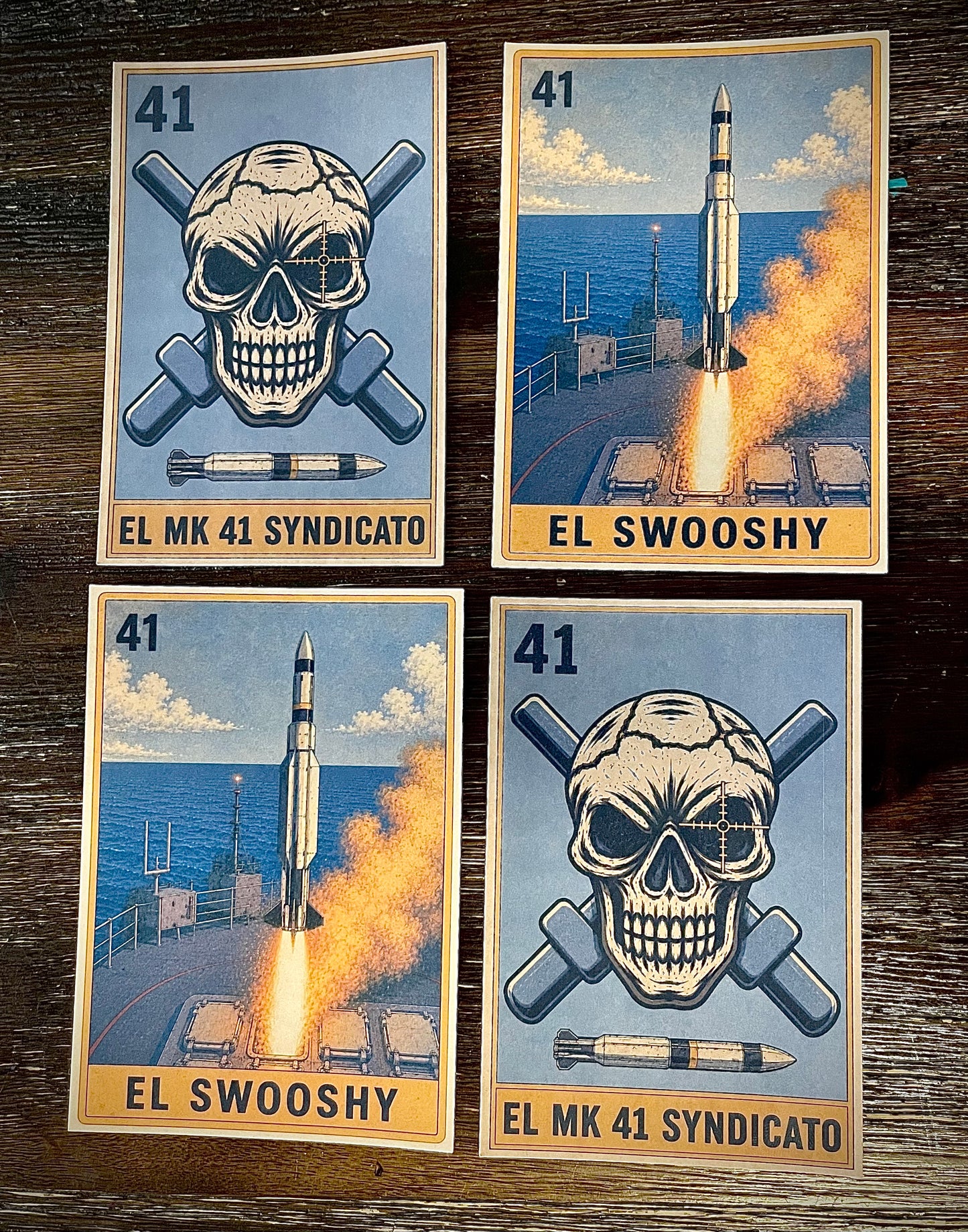 El Swooshy Sticker Pack (Qty 4)