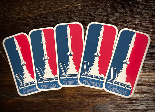 Red White & Swooshy Slaps (QTY 5)