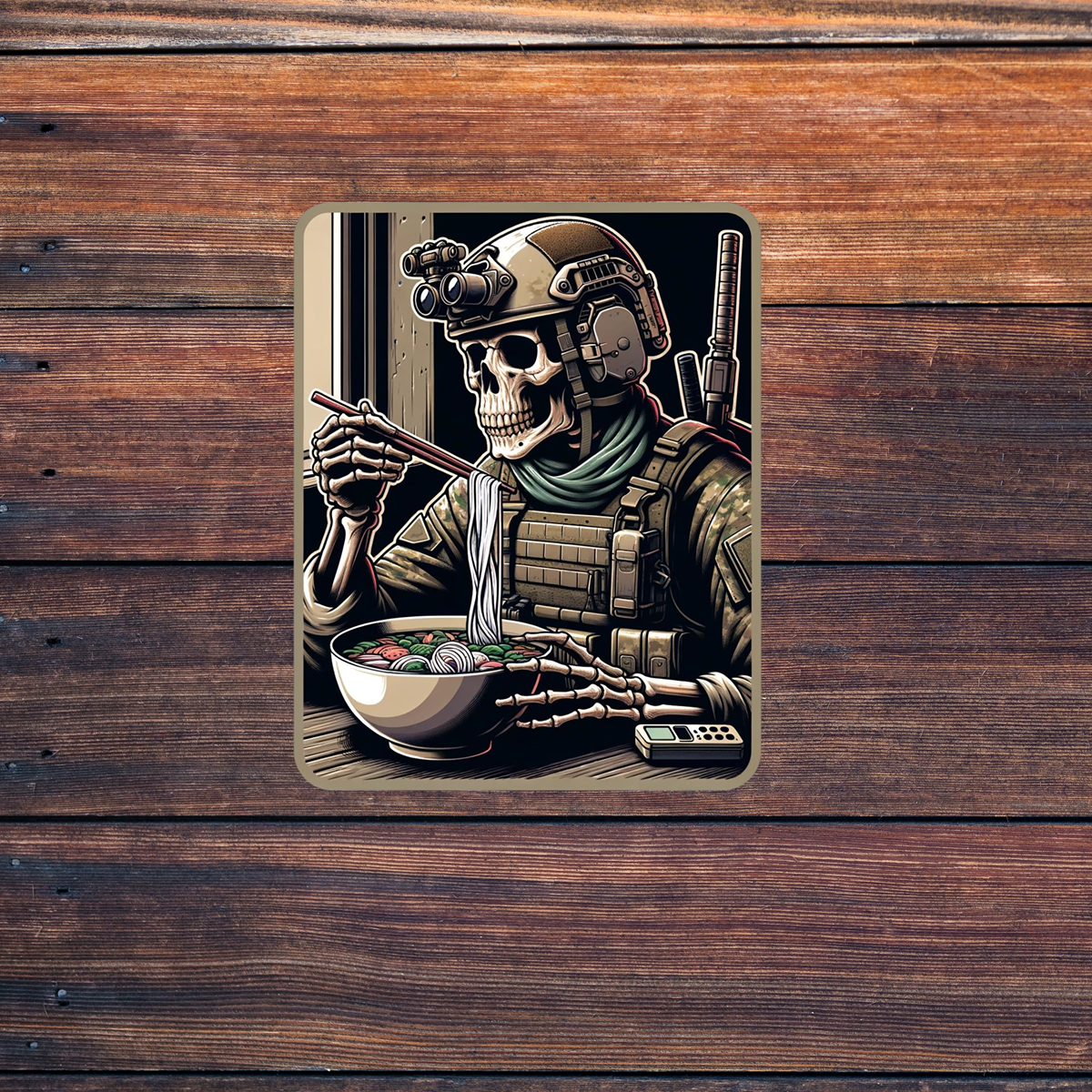 Matty V "Pho The Love of Deployment" (QTY 5) 2.5" X 2.5"