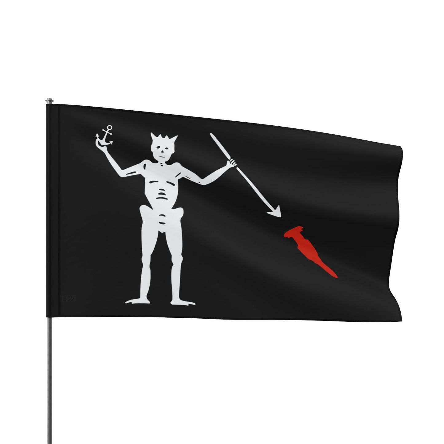 Ahoy Matey Swoosh Flag