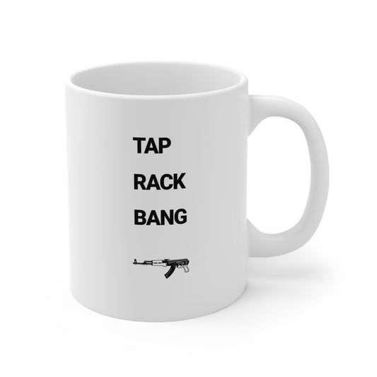 Tap Rack Bang Ceramic Mug 11oz