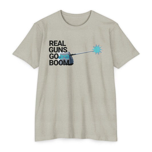 Go Boom Unisex CVC T-shirt