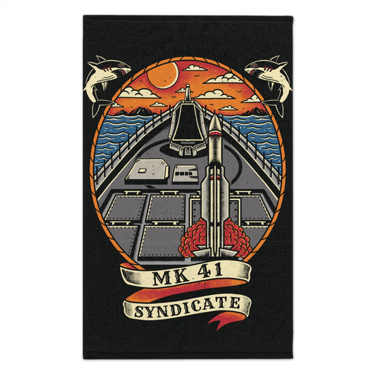 MK 41 Syndicate Rally Towel, 11x18 (One Sided)