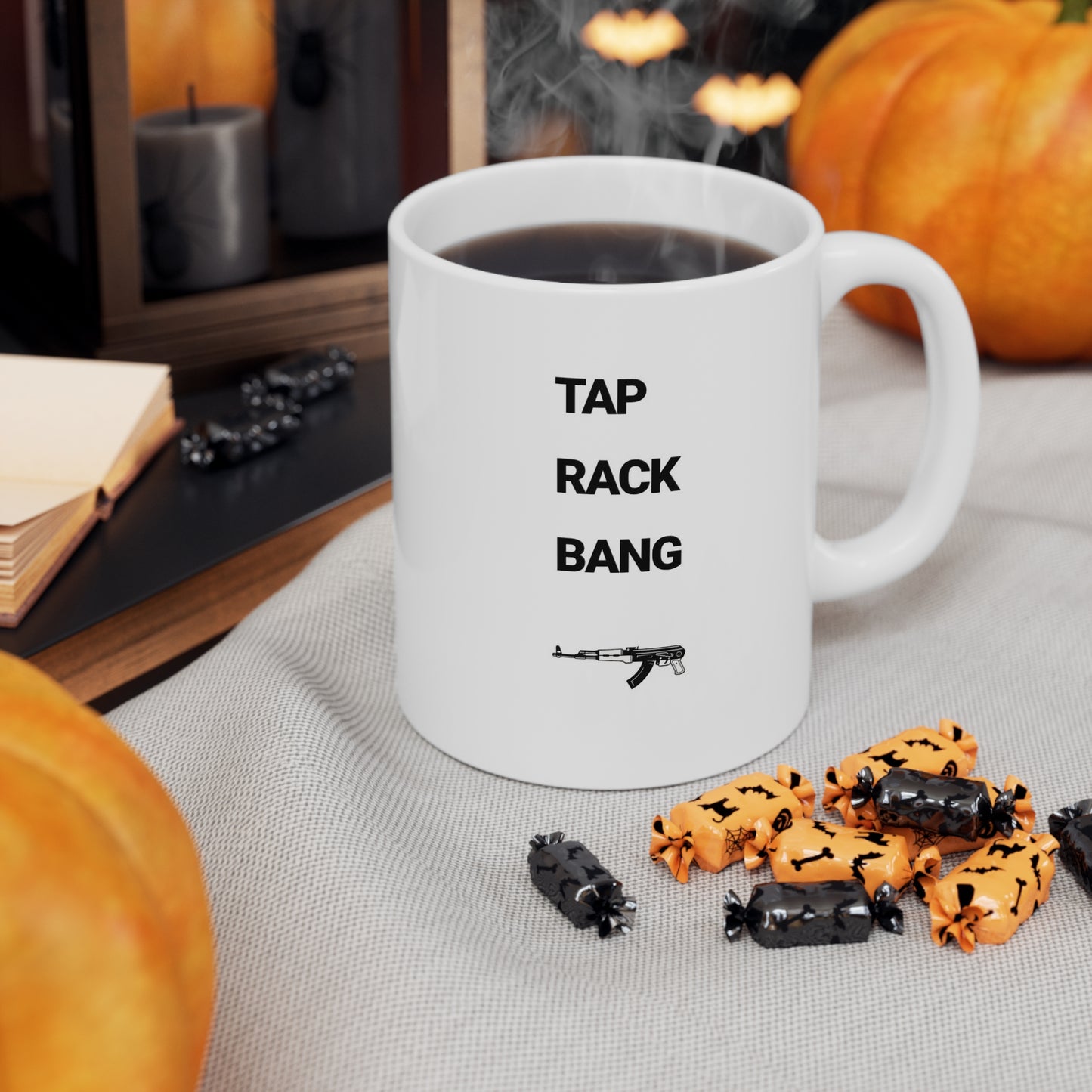 Tap Rack Bang Ceramic Mug 11oz