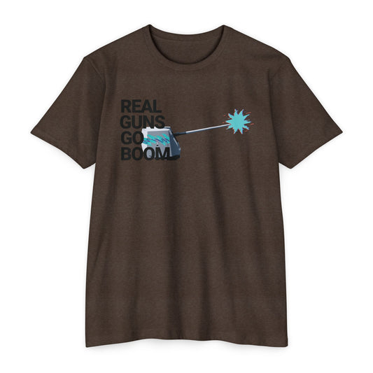 Go Boom Unisex CVC T-shirt