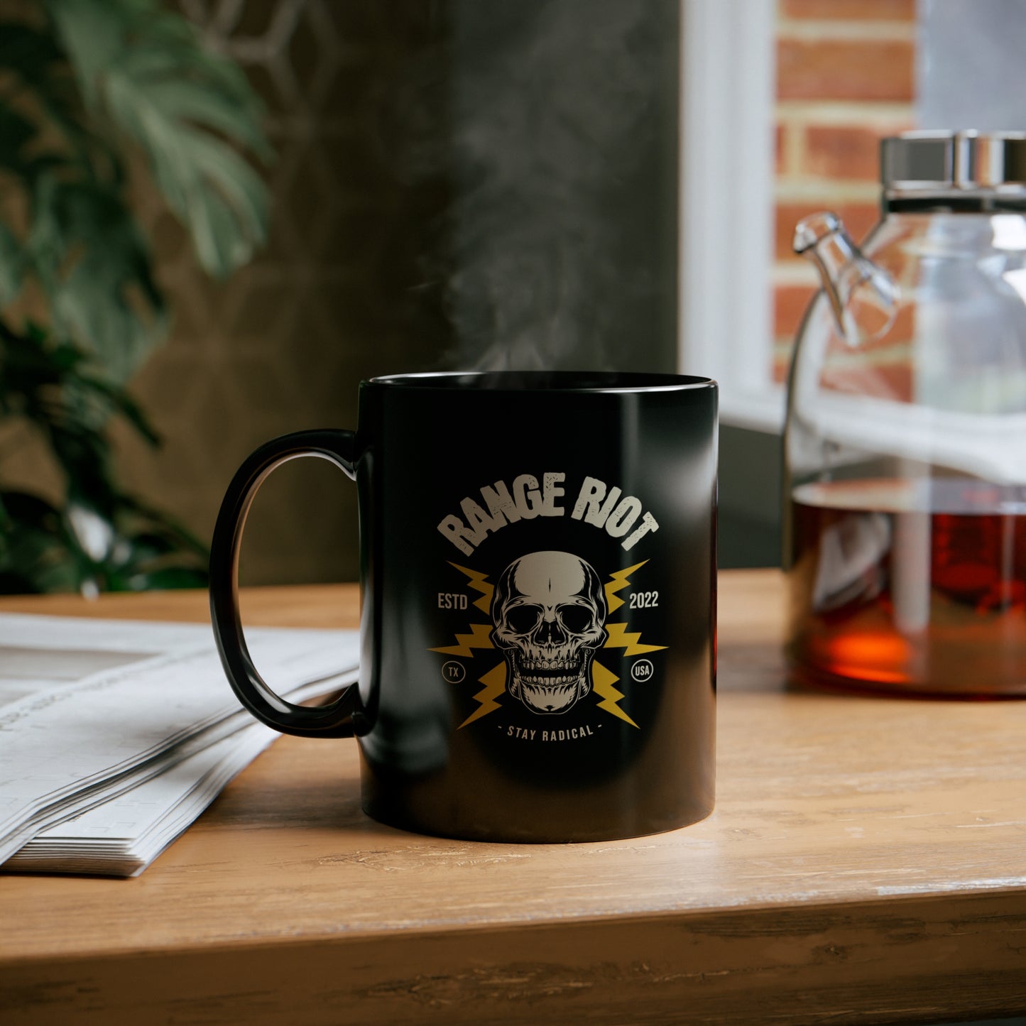 Range Riot 11oz Black Mug