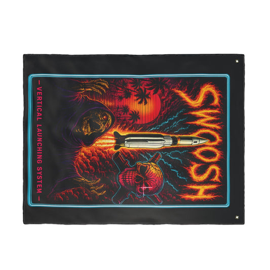 Live Fast Die Vert (Double Sided Flag)