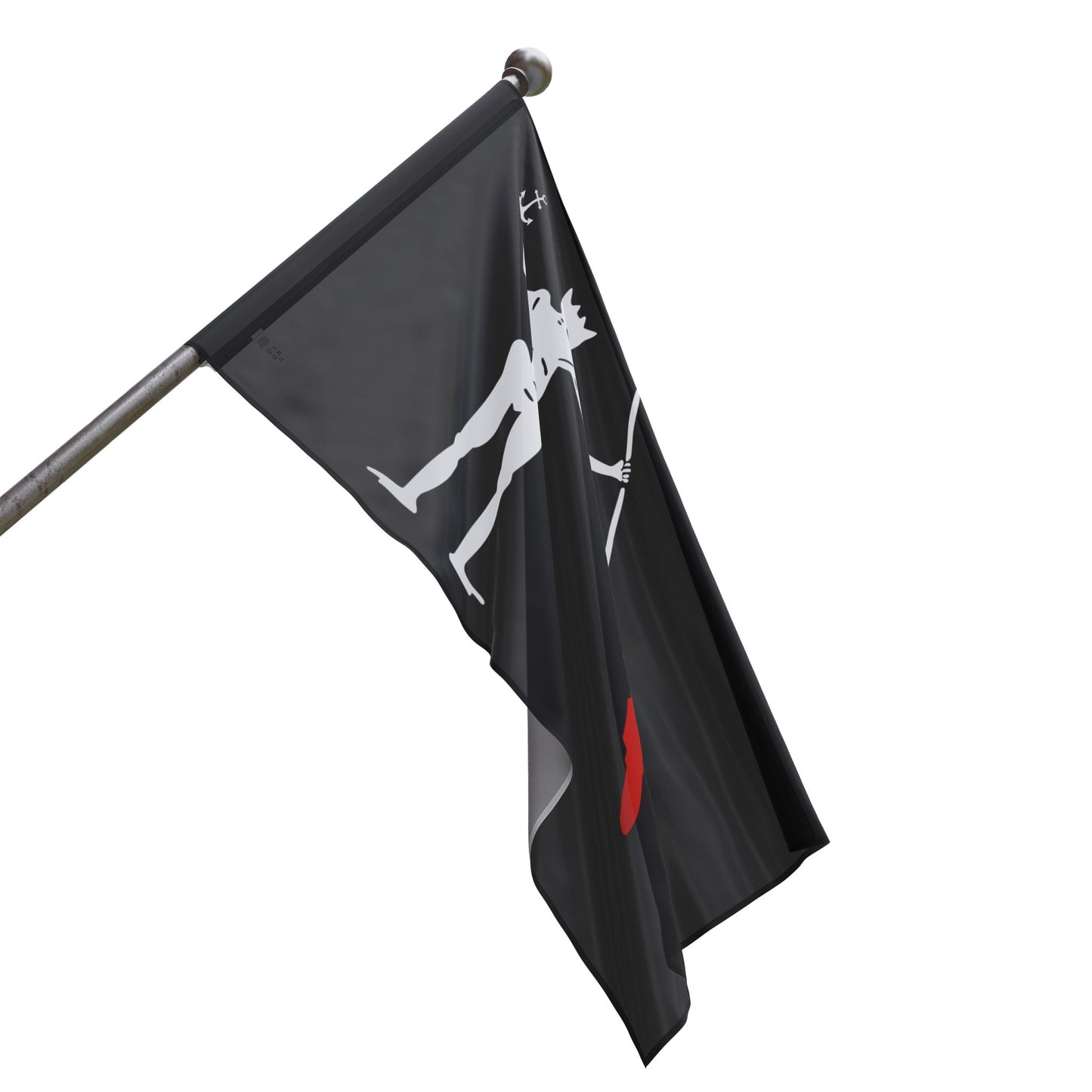 Ahoy Matey Swoosh Flag