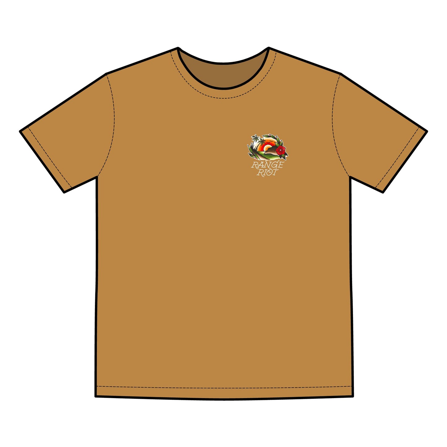 Aloha Heat Faded Tee