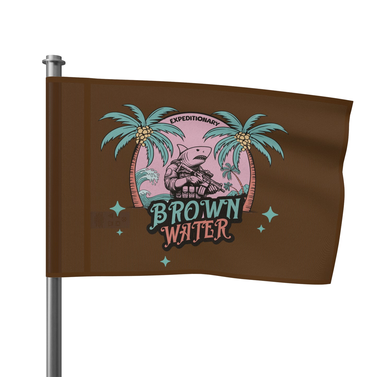 Brown Water Shark Flag