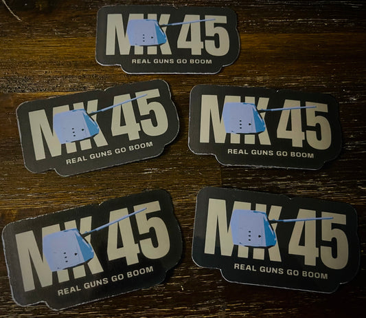 Five Inches of Fury Stickers