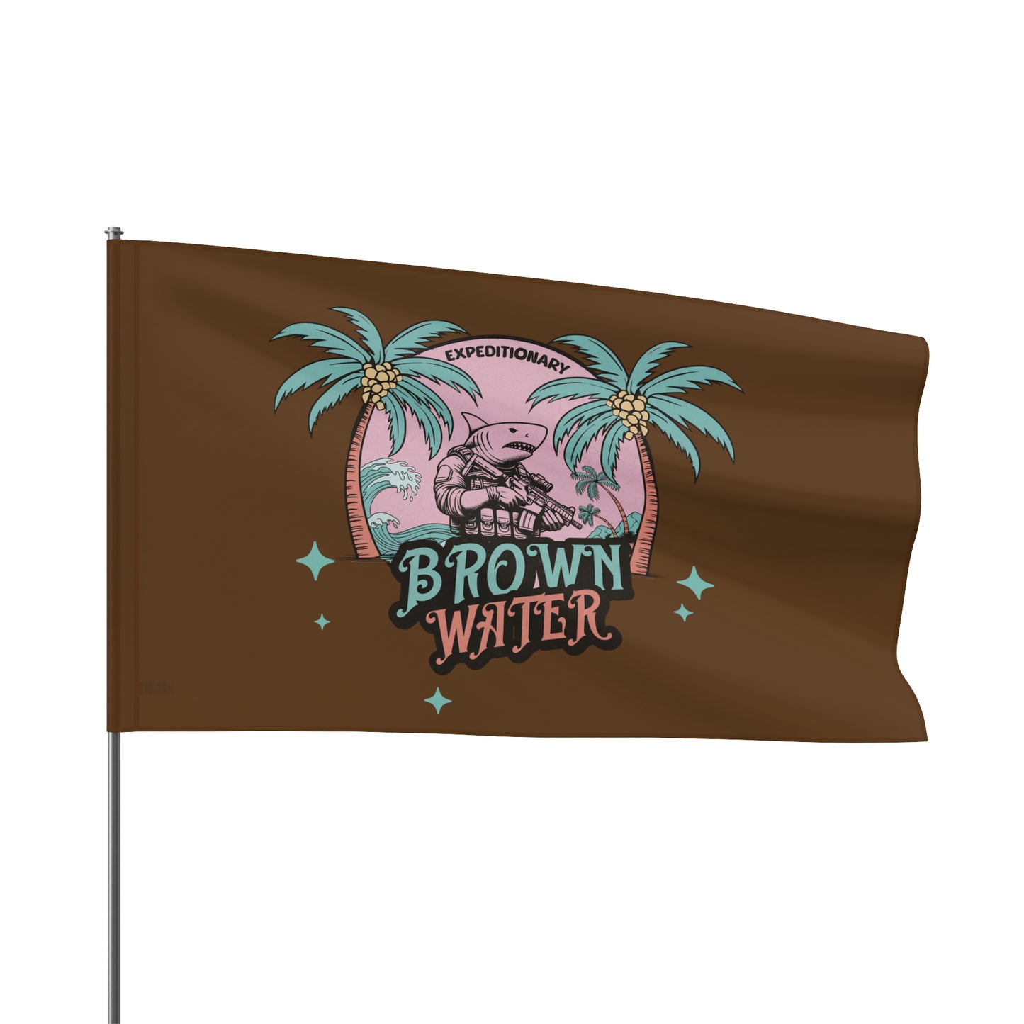 Brown Water Shark Flag