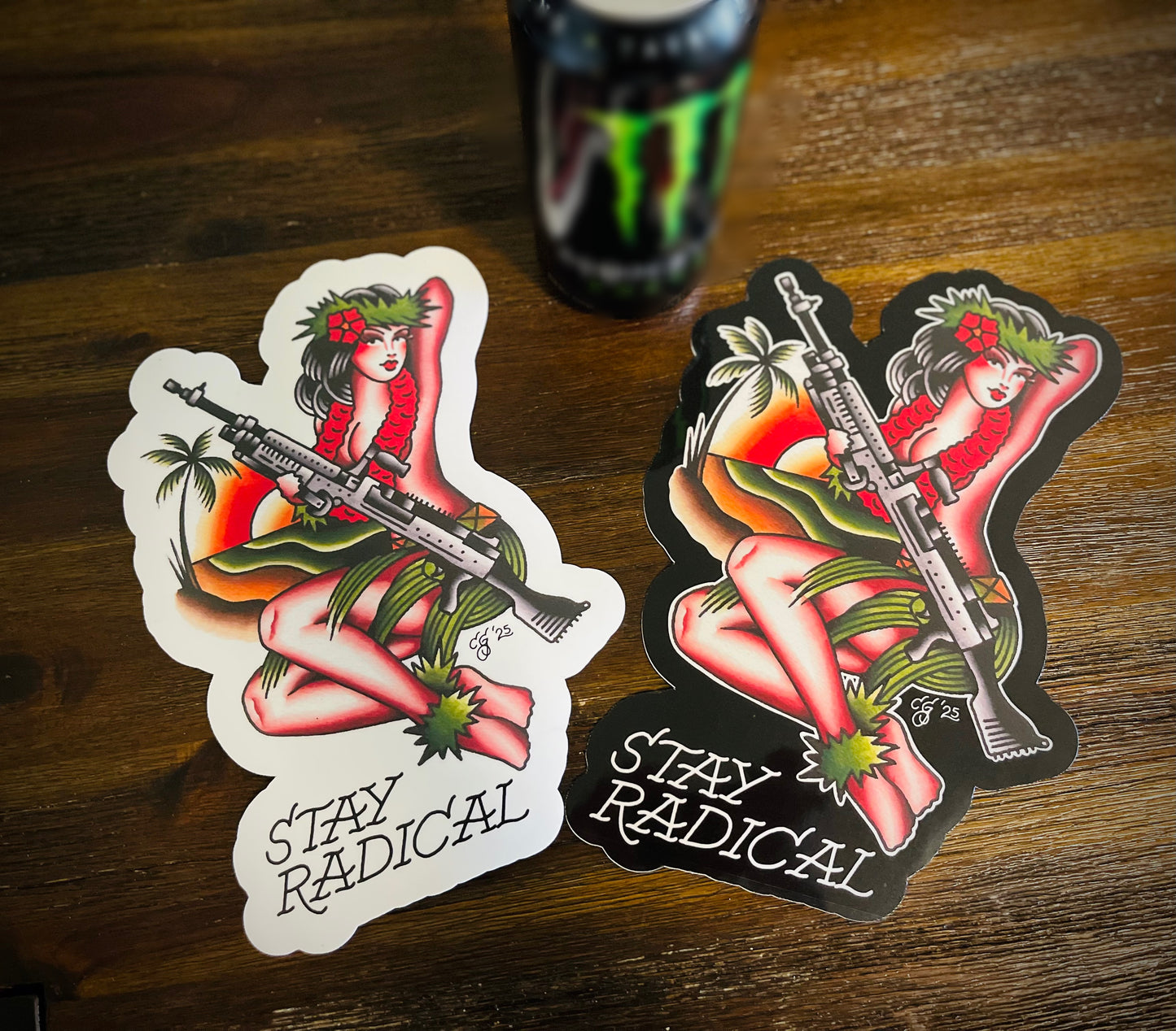 Aloha Heat Stickers (QTY 2)