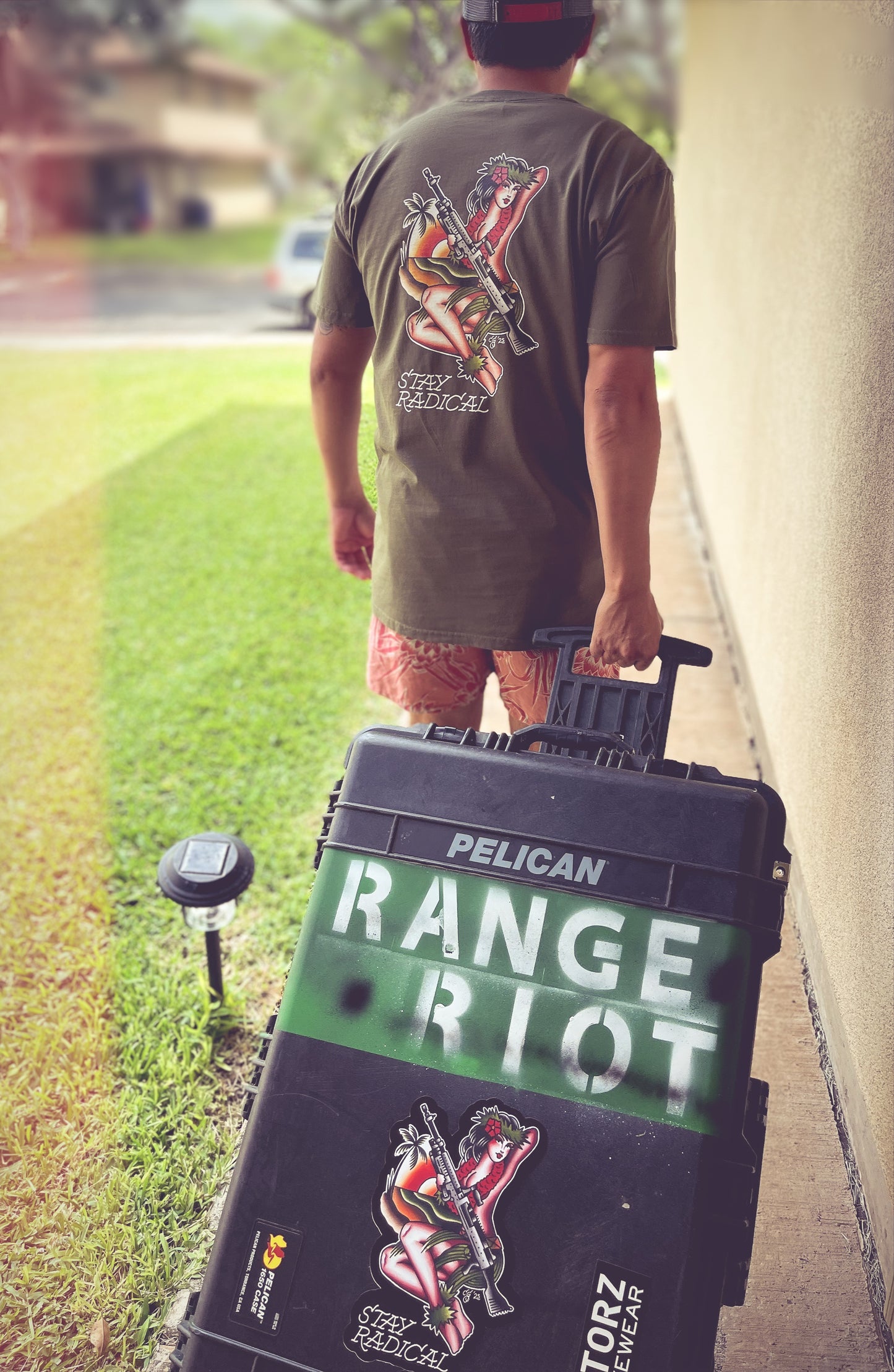 Aloha Heat Faded Tee