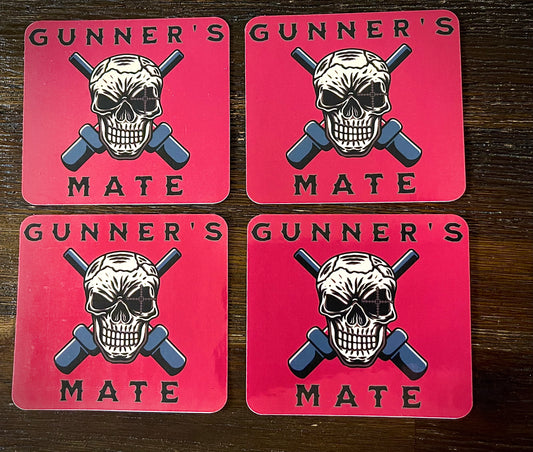 Red Skully Sticker Pack (QtY 6)