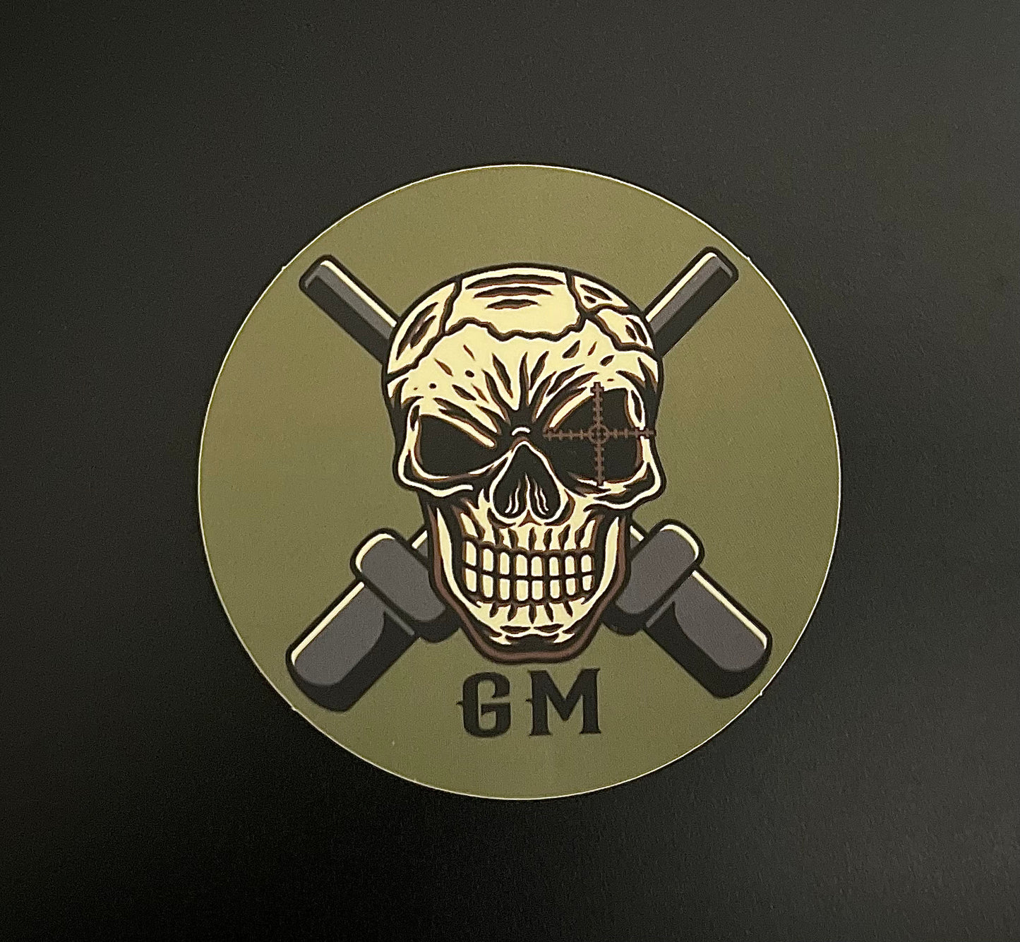 GM Skully Sticker