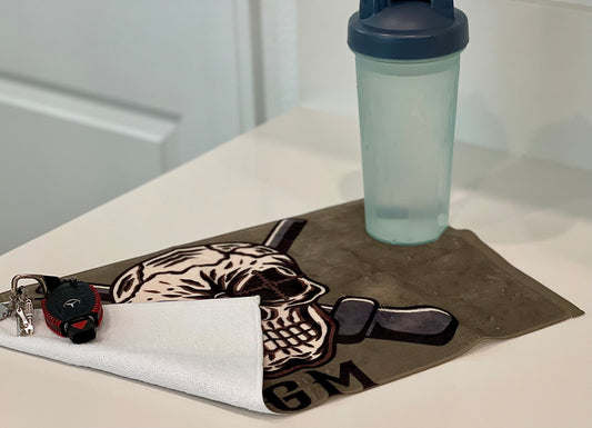 GM SKULLY Rally Towel, 11x18