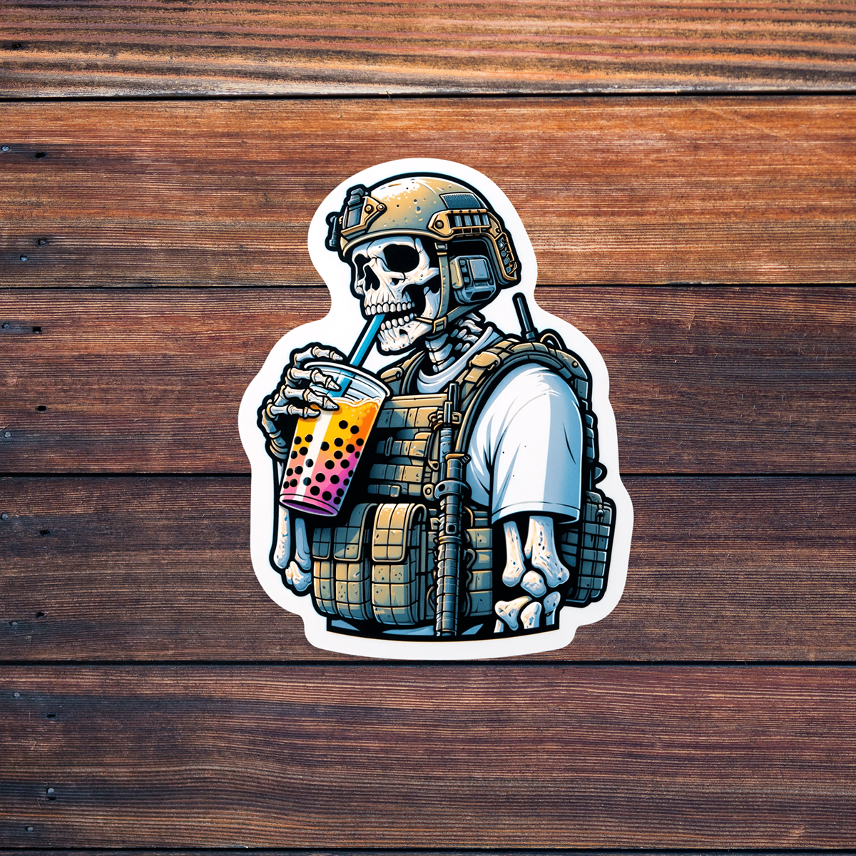 Boba Warrior 5 Pack 2.5" X 2.5"