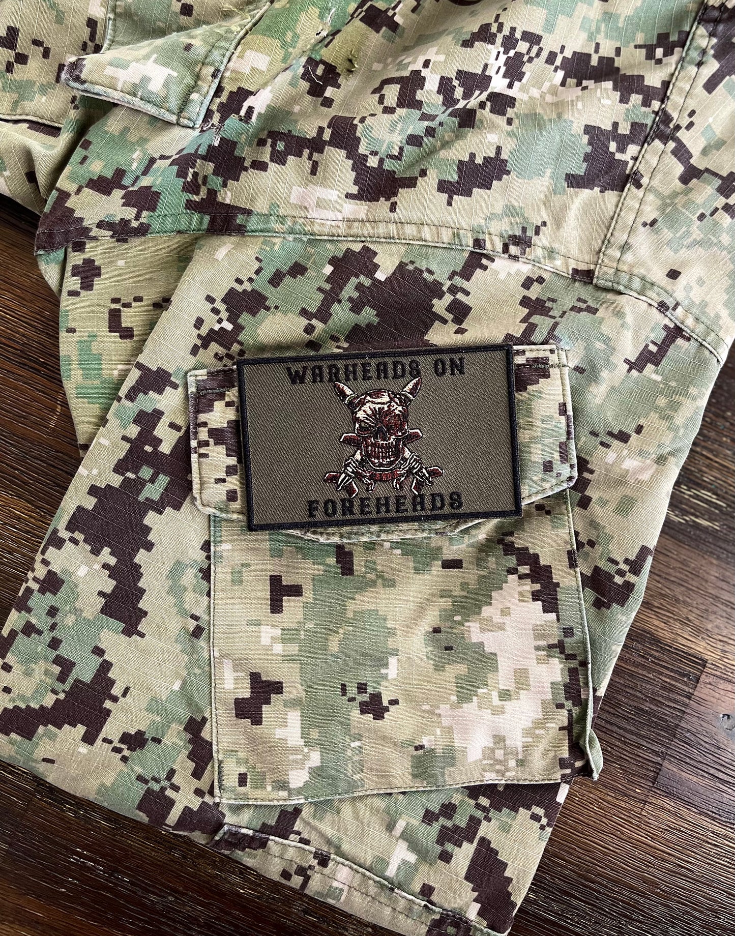 Warheads On Foreheads Patch